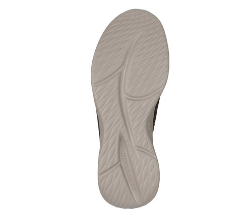Pantofi sport, barbati, SKECHERS SLIP-INS RF SLADE MACKLIN 210890-CHOC maro, piele ecologica